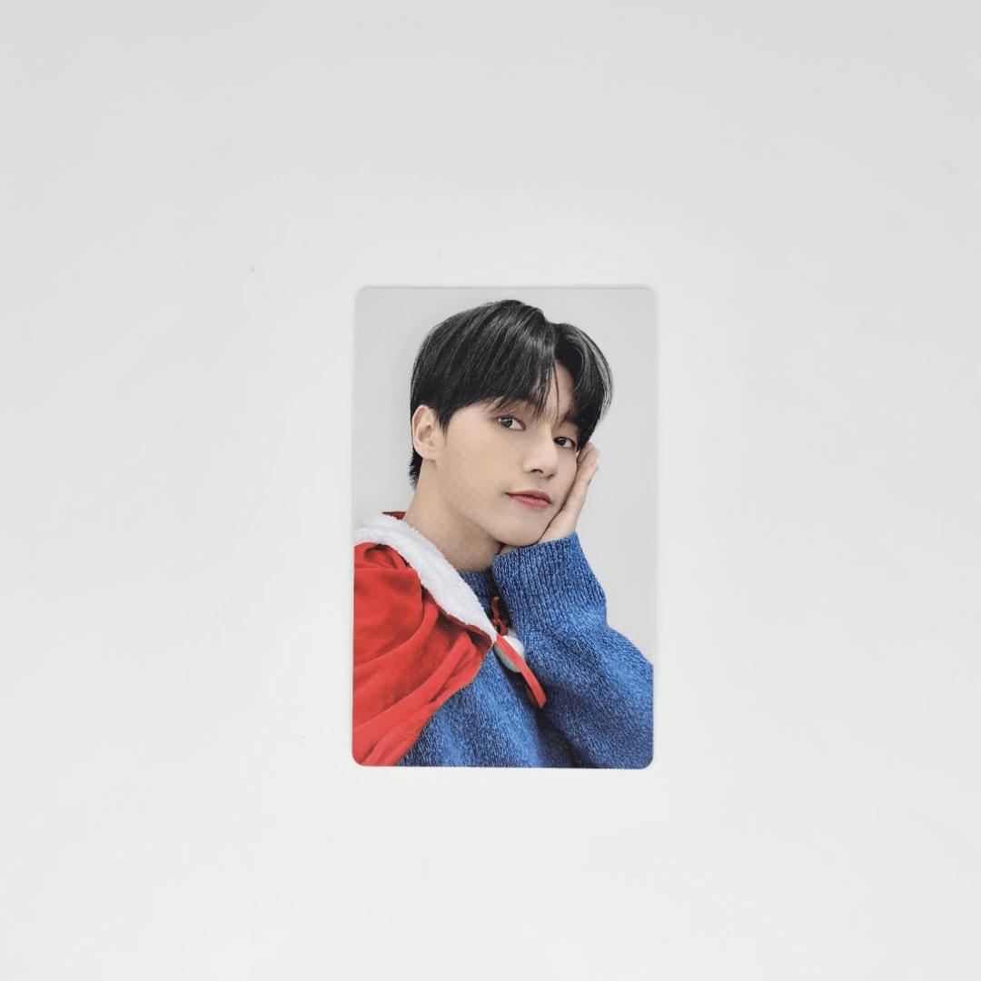 ATEEZ X KAURA POCA Christmas Photocards – Photocards (Wooyoung / / ) | HobiEgo