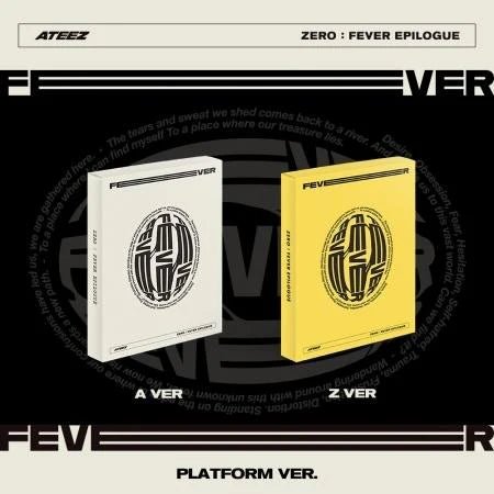 ATEEZ ZERO : FEVER EPILOGUE (PLATFORM Version) – album (A (WHITE) / / ) | HobiEgo