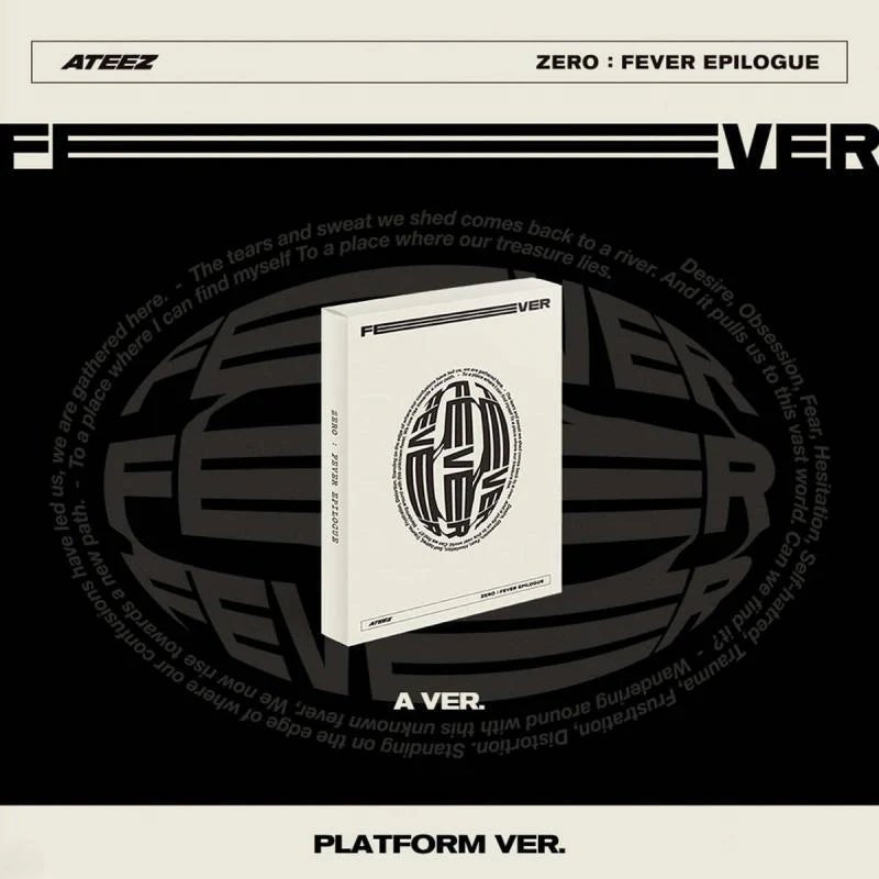 ATEEZ ZERO : FEVER EPILOGUE (PLATFORM Version) – album (A (WHITE) / / ) | HobiEgo