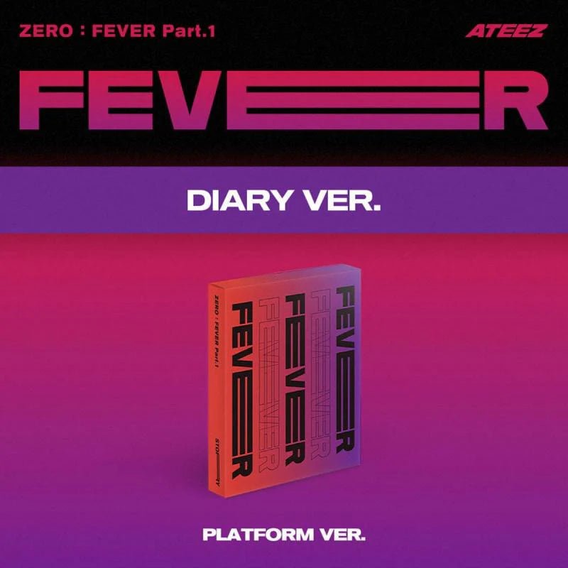 ATEEZ ZERO : FEVER Part 1 (PLATFORM Version) – album (DIARY (RED) / / ) | HobiEgo