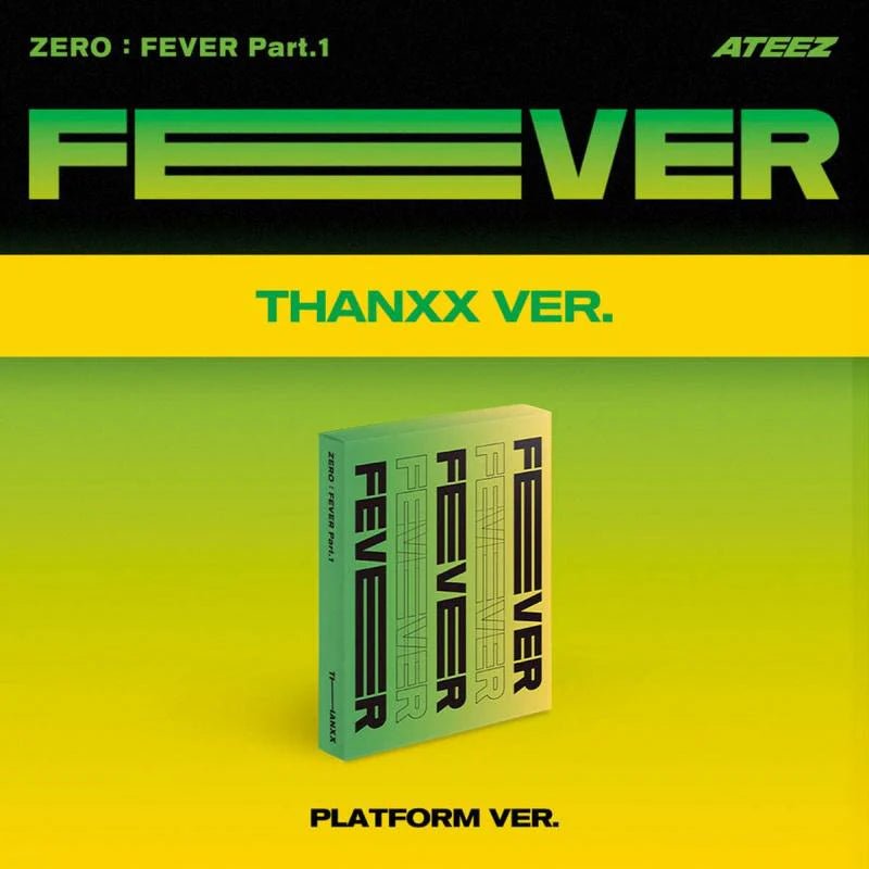 ATEEZ ZERO : FEVER Part 1 (PLATFORM Version) – album (THANXX (GREEN) / / ) | HobiEgo