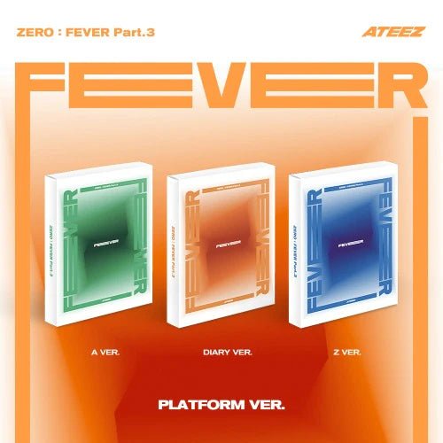 ATEEZ ZERO : FEVER Part 3 (PLATFORM Version) – album (A (GREEN) / / ) | HobiEgo
