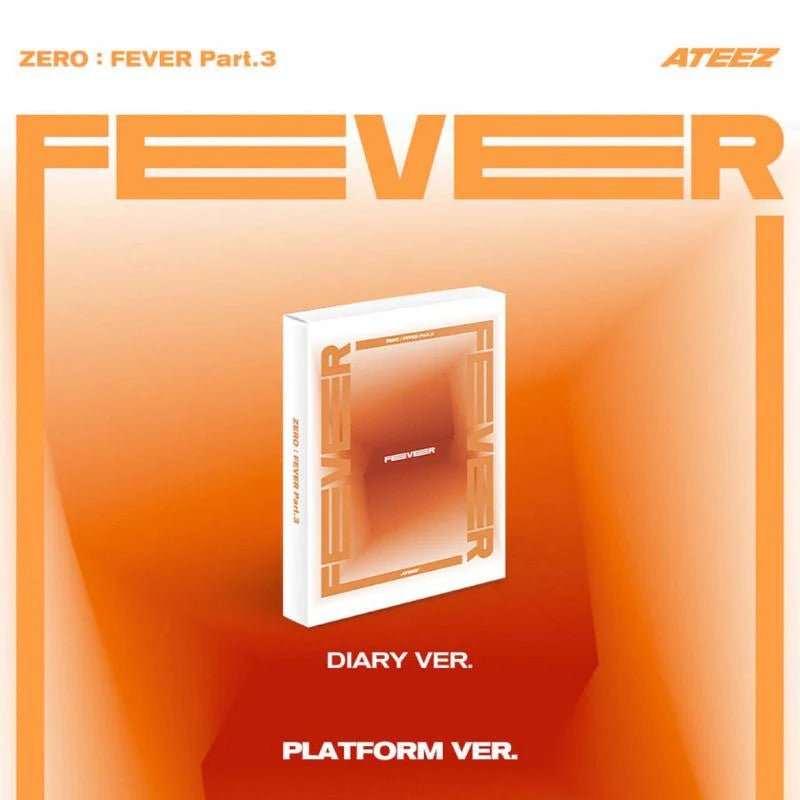 ATEEZ ZERO : FEVER Part 3 (PLATFORM Version) – album (Diary (ORANGE) / / ) | HobiEgo