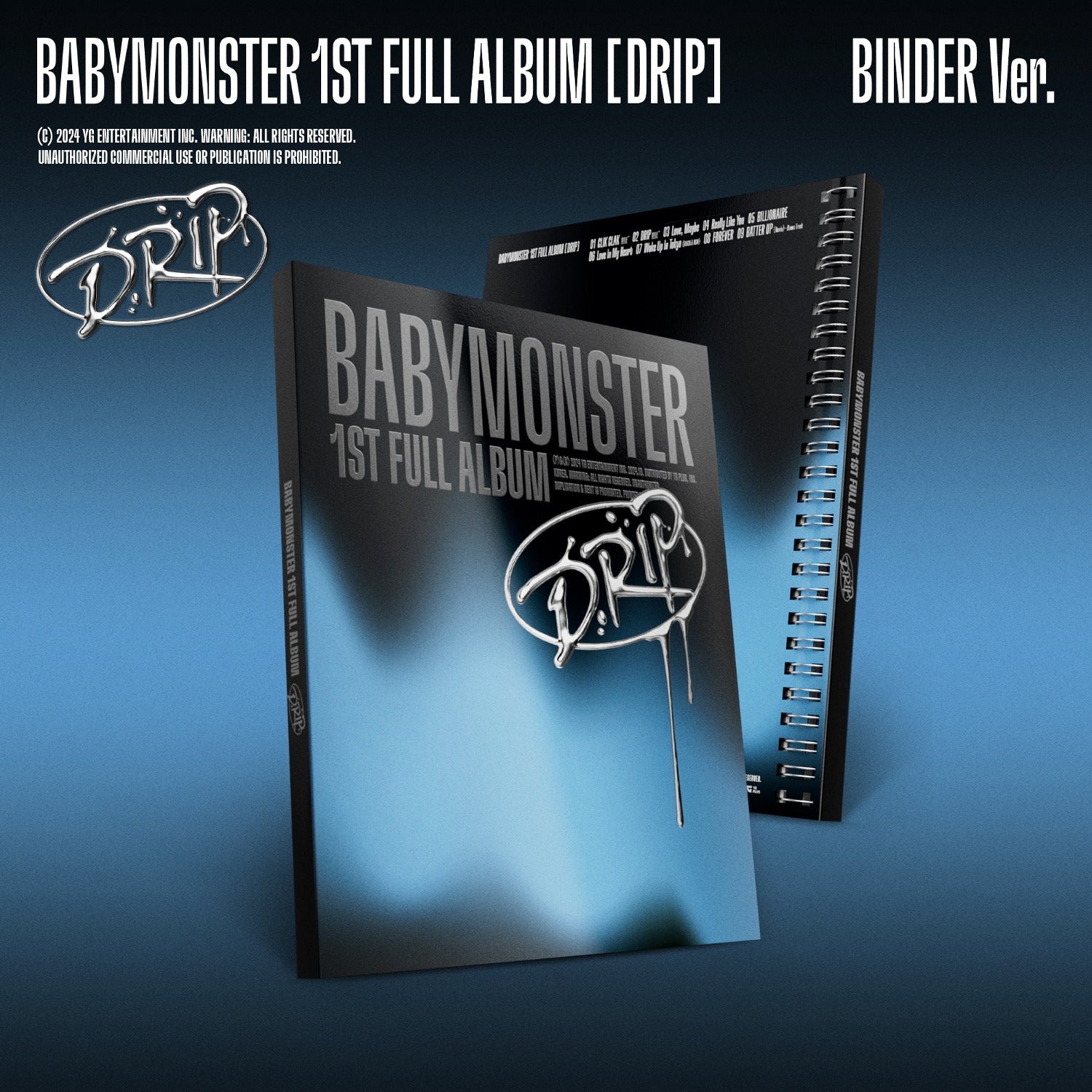 BABYMONSTER 1st Full Album DRIP – album (BINDER / / ) | HobiEgo