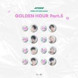 ATEEZ GOLDEN HOUR : Part.5 MD CAN BADGE