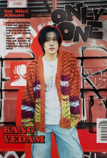 BANG YEDAM 1st Mini Album ONLY ONE – album (Begin / / ) | HobiEgo