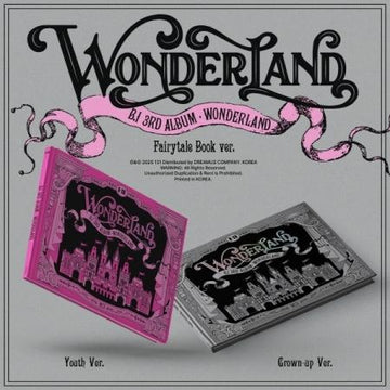 B.I 3rd Album WONDERLAND (Fairytale Book Version) – album 8809954227691 (Youth (PINK) / / ) | HobiEgo