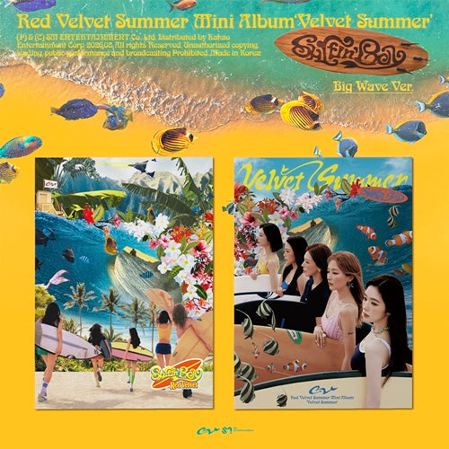 Red Velvet Summer Mini Album Velvet Summer (Big Wave Version)