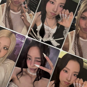 BLACKPINK 3rd Mini Album DEADLINE Weverse Gray Version Photocards – photocard (Jisoo / / ) | HobiEgo K - pop Shop