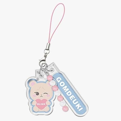 BLACKPINK DEADLINE Tour Character Lightstick Airtube Keyring – merch (Gomdeuki - Jennie / / ) | HobiEgo