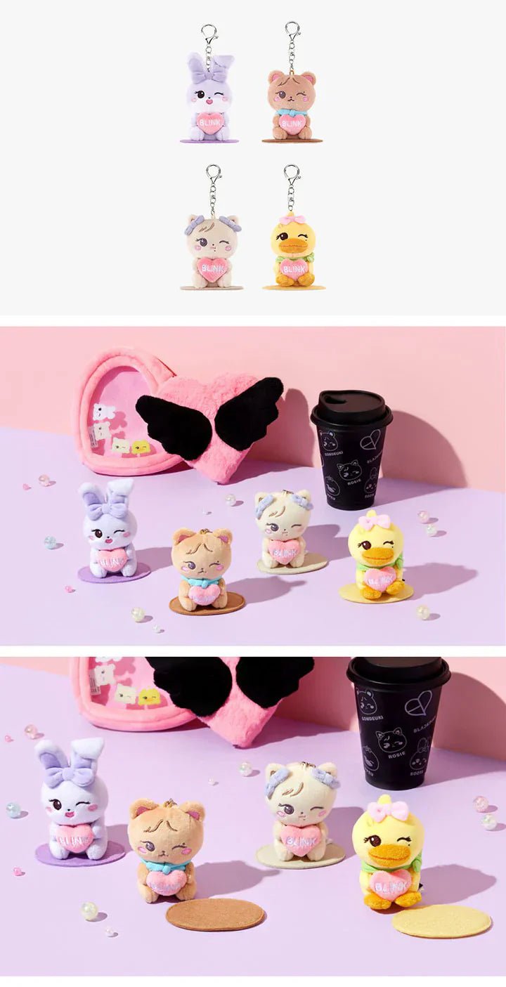 BLACKPINK DEADLINE Tour Character Magnetic Plush Keyring – merch (Sooya - Jisoo / / ) | HobiEgo
