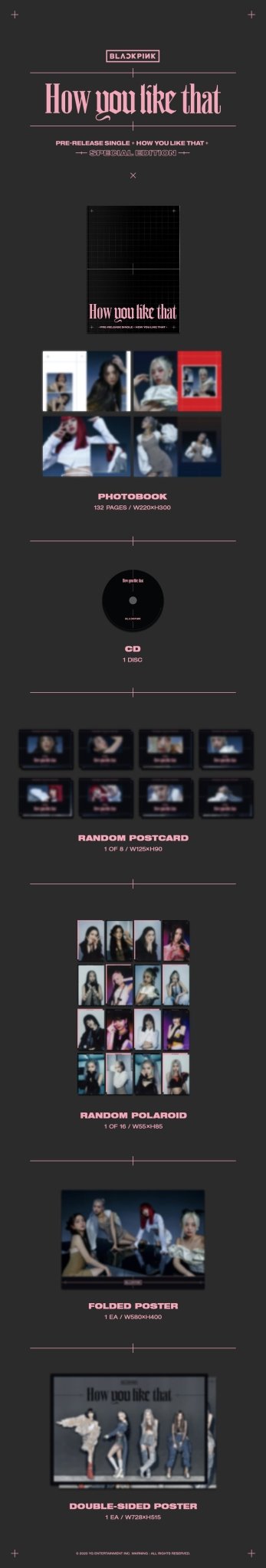 BLACKPINK Single Album How You Like That – album ( / / ) | HobiEgo