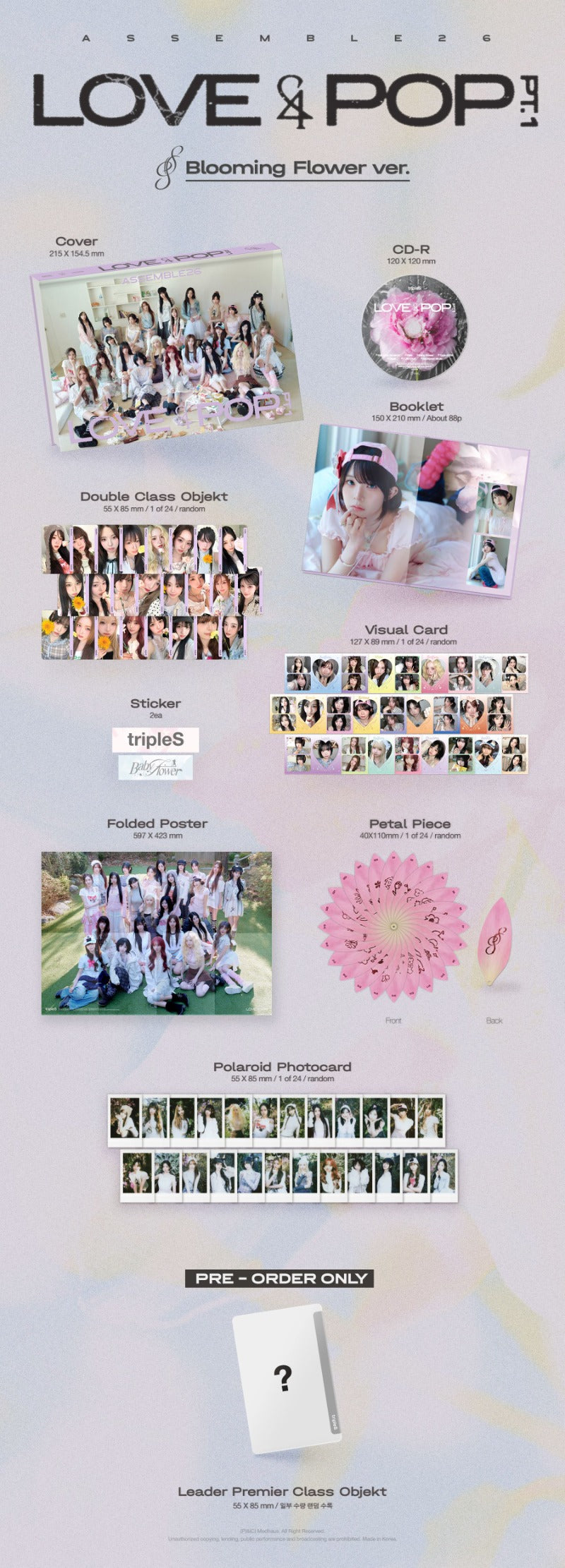 tripleS <LOVE&POP> pt.1