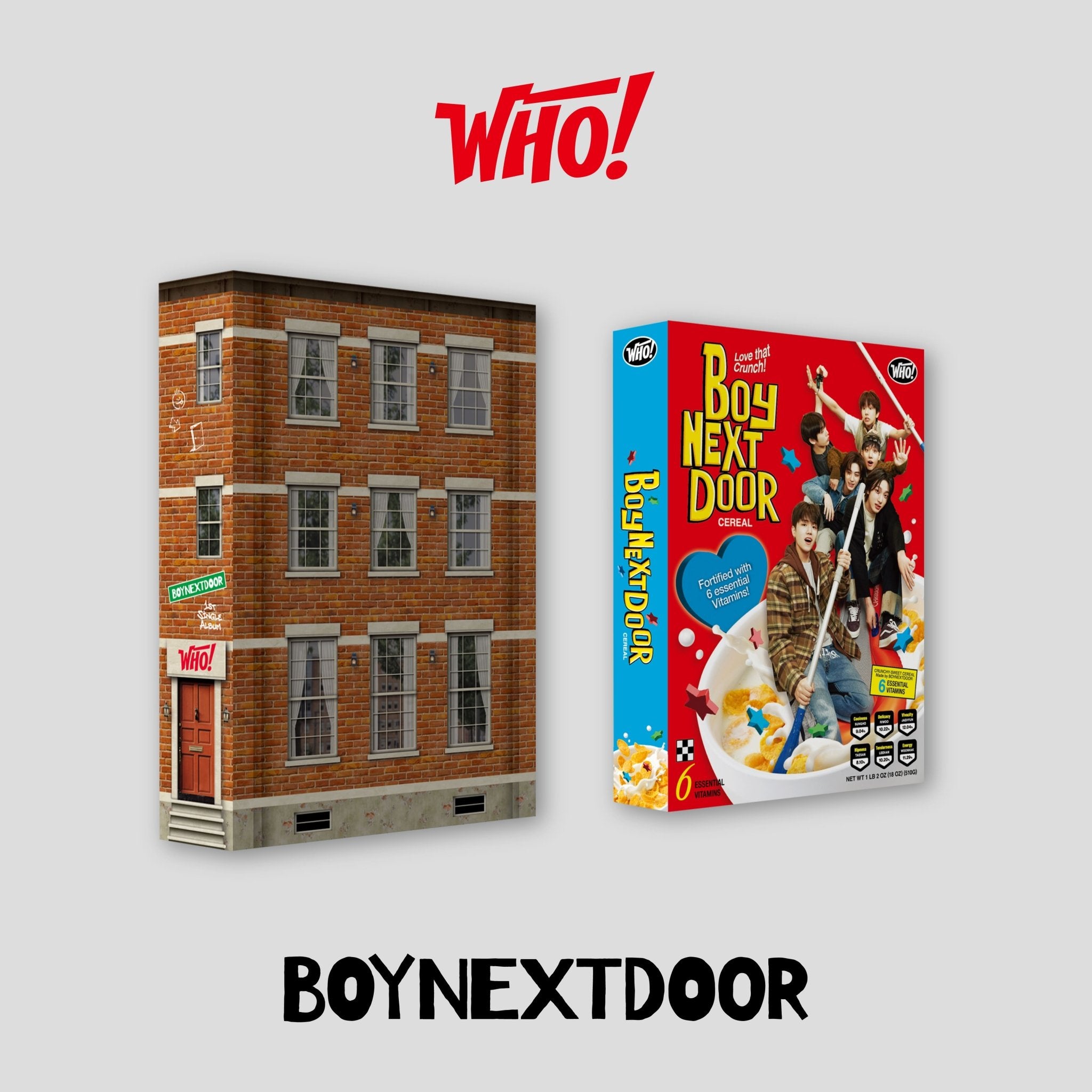 BOYNEXTDOOR 1st Single WHO – album (WHO / / ) | HobiEgo