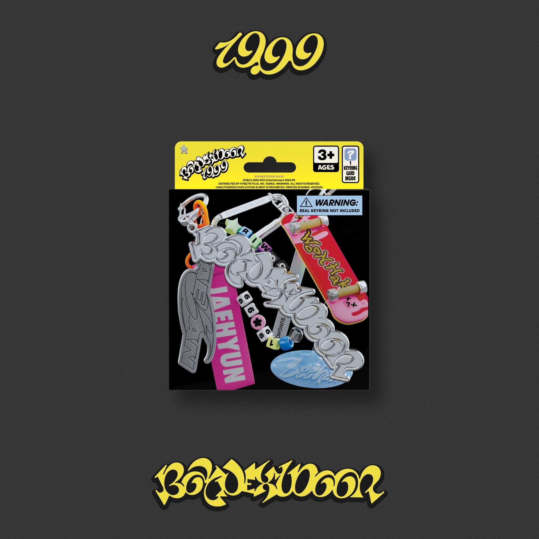 BOYNEXTDOOR 3rd EP 19.99 (Clink Version) (Member Option) – album (Jaehyun / / ) | HobiEgo