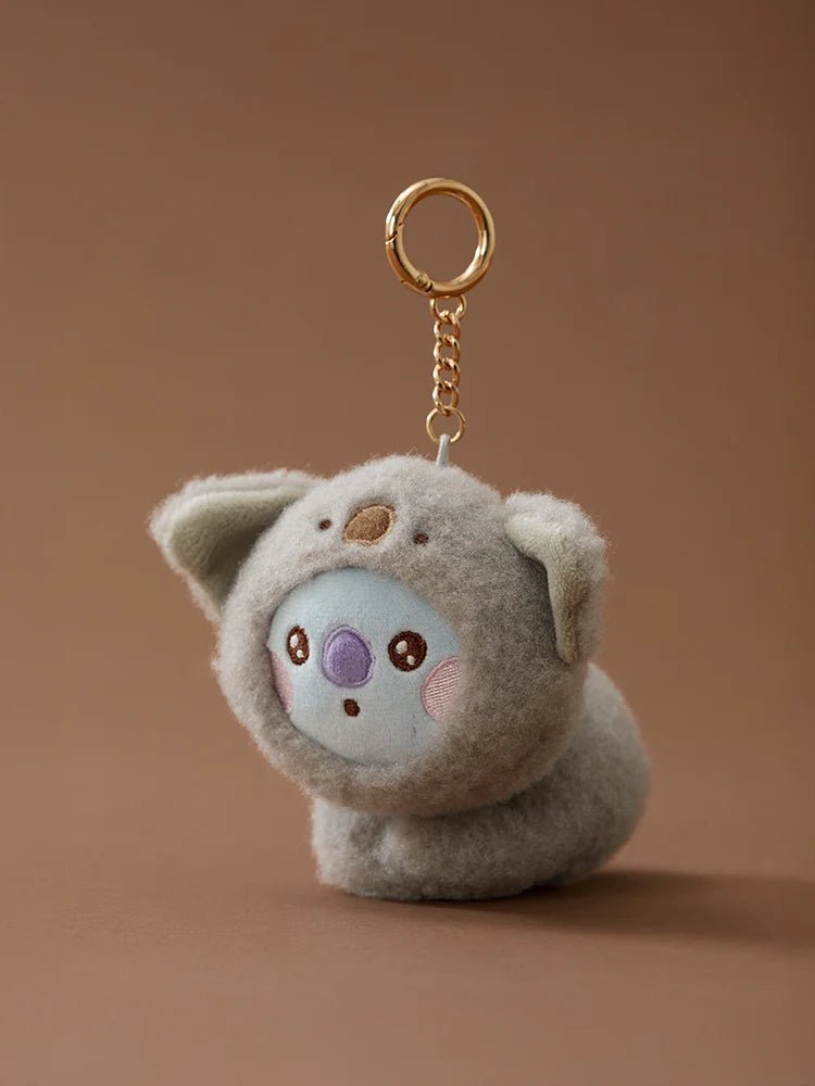 BT21 Baby More Fluffy Doll Keyring – merch (Koya / / ) | HobiEgo