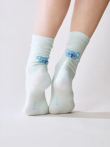 BT21 COLOUR FACE SOCKS BASIC – merch (RM = Koya / / ) | HobiEgo