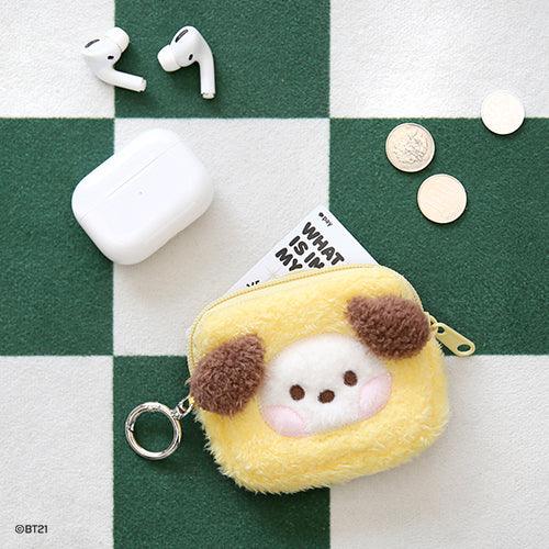 BT21 Minini Plush Pouch Small Size – Pouch (Chimmy / / ) | HobiEgo