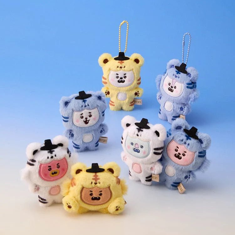 BT21 PLUSH KEYRING K - HORANG – merch (Koya / / ) | HobiEgo K - pop Shop