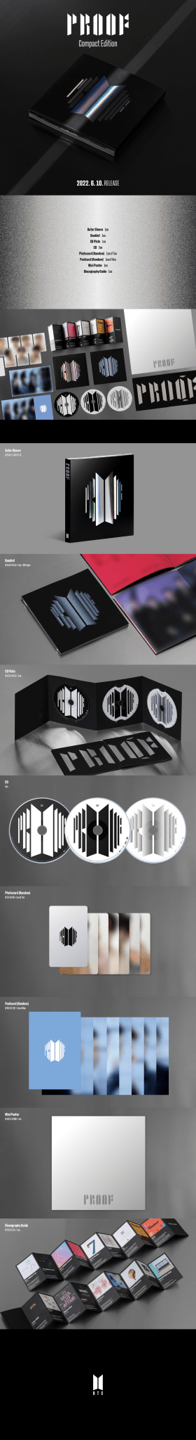 BTS Anthology Album Proof (Compact Edition) – album ( / / ) | HobiEgo