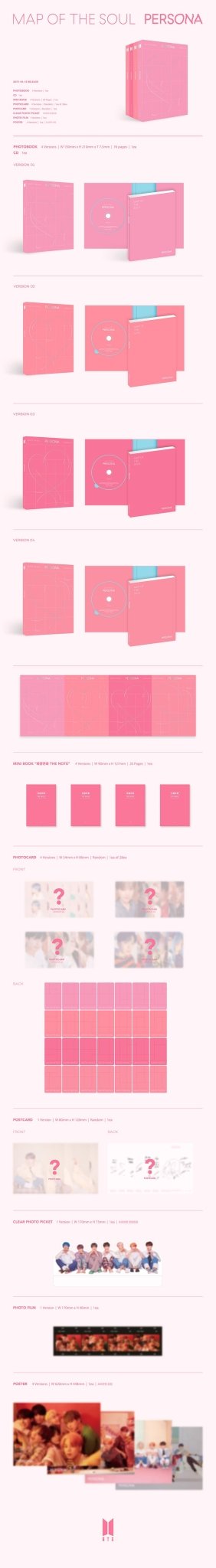 BTS MAP OF THE SOUL PERSONA – album (1 / / ) | HobiEgo