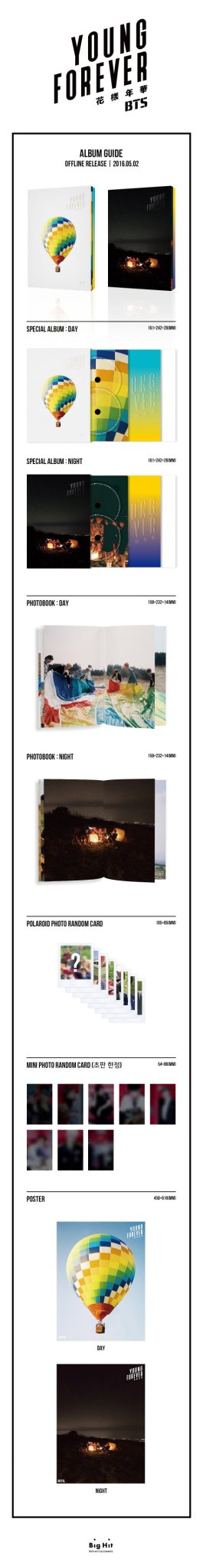 BTS YOUNG FOREVER – album (Day (WHITE) / / ) | HobiEgo