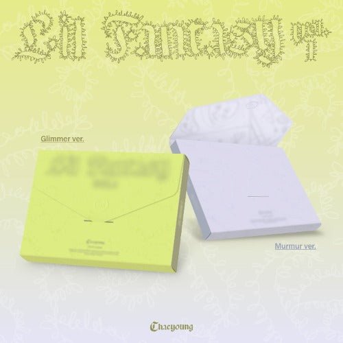 CHAEYOUNG 1st Album LIL FANTASY – album (Glimmer (GREEN) / / ) | HobiEgo