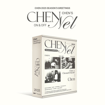 CHEN 2025 Season’s Greetings Chen’s Chennel ON & OFF + Aladin POB – album 8800267459533 ( / / ) | HobiEgo