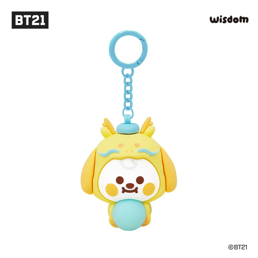 BT21 Dragon Figure Keyring