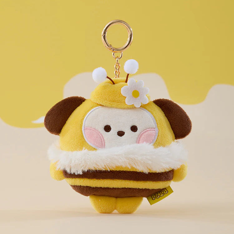 BT21 Minini Honeybee Doll Tape Measure Keyring