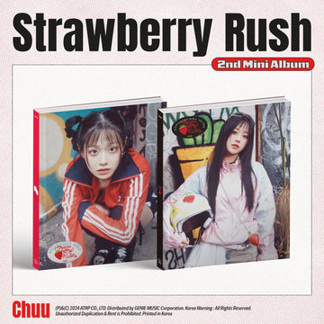 CHUU 2nd Mini Album Strawberry Rush Photobook Version – album 8809314516083 (Strawberry / / ) | HobiEgo