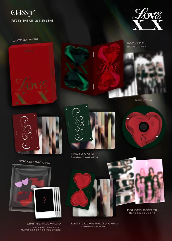 CLASS:y 3rd Mini Album LOVE XX – album ( / / ) | HobiEgo