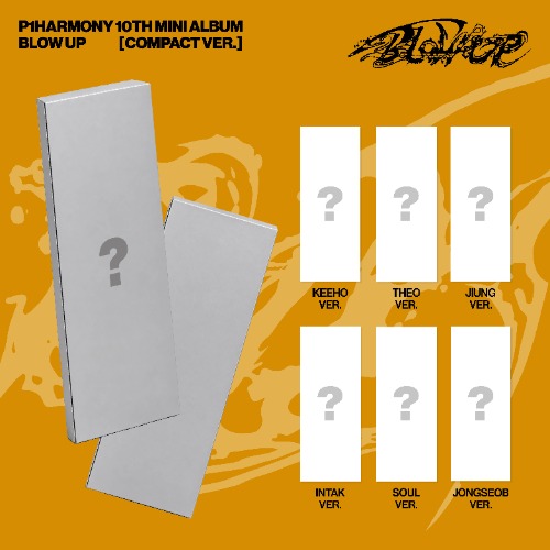 PRE-ORDER P1Harmony 10th Mini Album BLOW UP (Compact Version) + Weverse POB