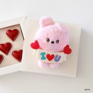 BT21 ILOVEU Minini Plush Keyring