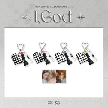 PRE-ORDER XLOV 2ND Mini Album I,GOD Cushion Keyring