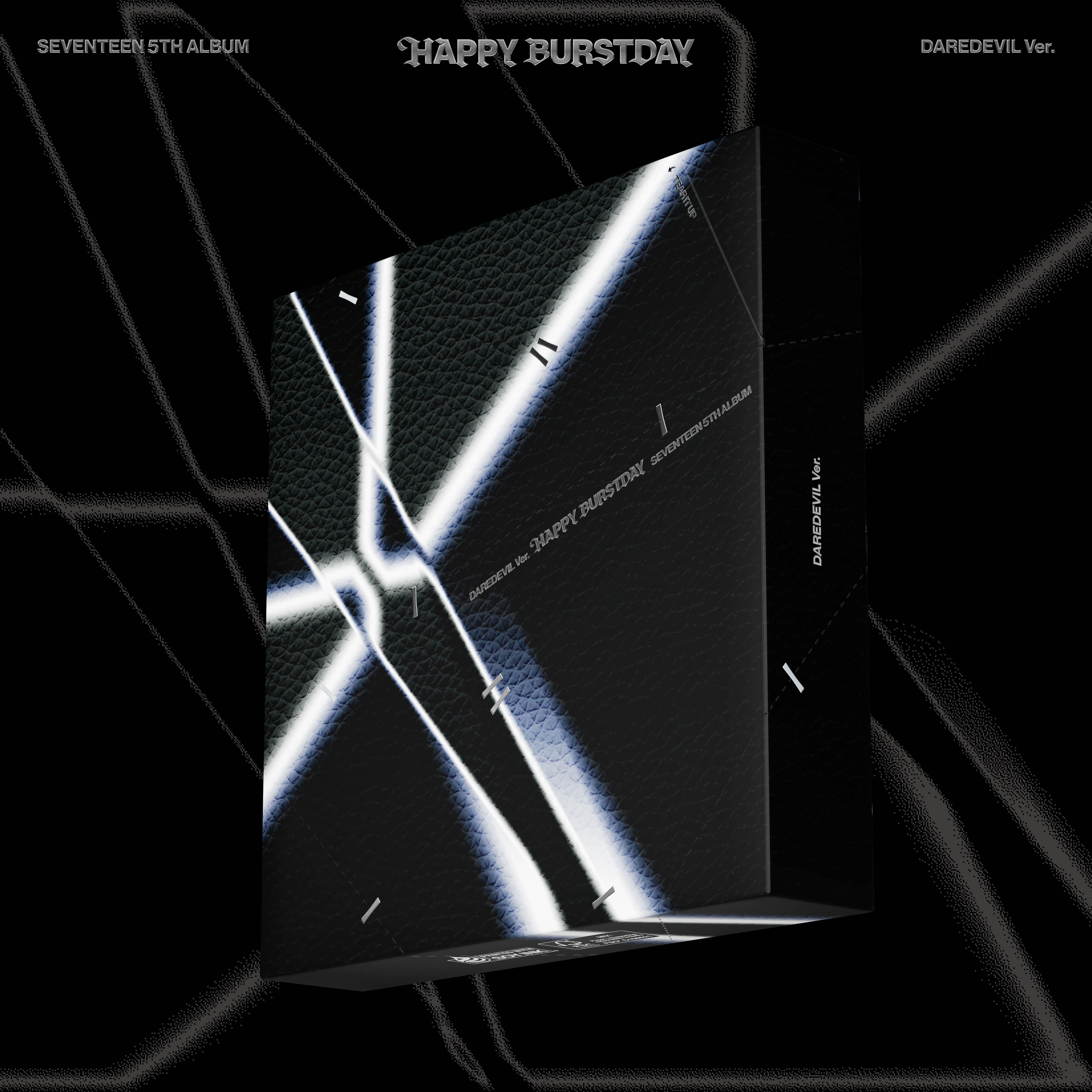 SEVENTEEN 5th Album HAPPY BURSTDAY (DAREDEVIL Version)