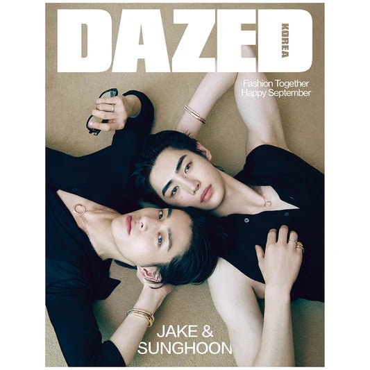 DAZED Magazine September 2024 (Cover: Enhypen Jake and Sunghoon) – magazines (C Jake and Sunghoon / / ) | HobiEgo