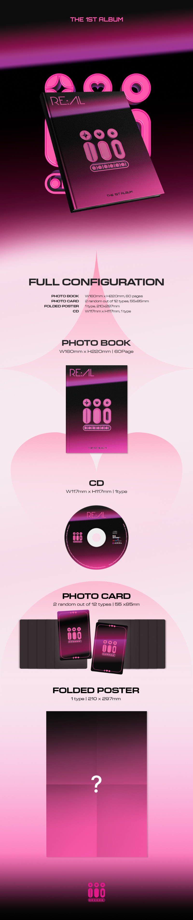 iii 1st Single Album RE:AL iii
