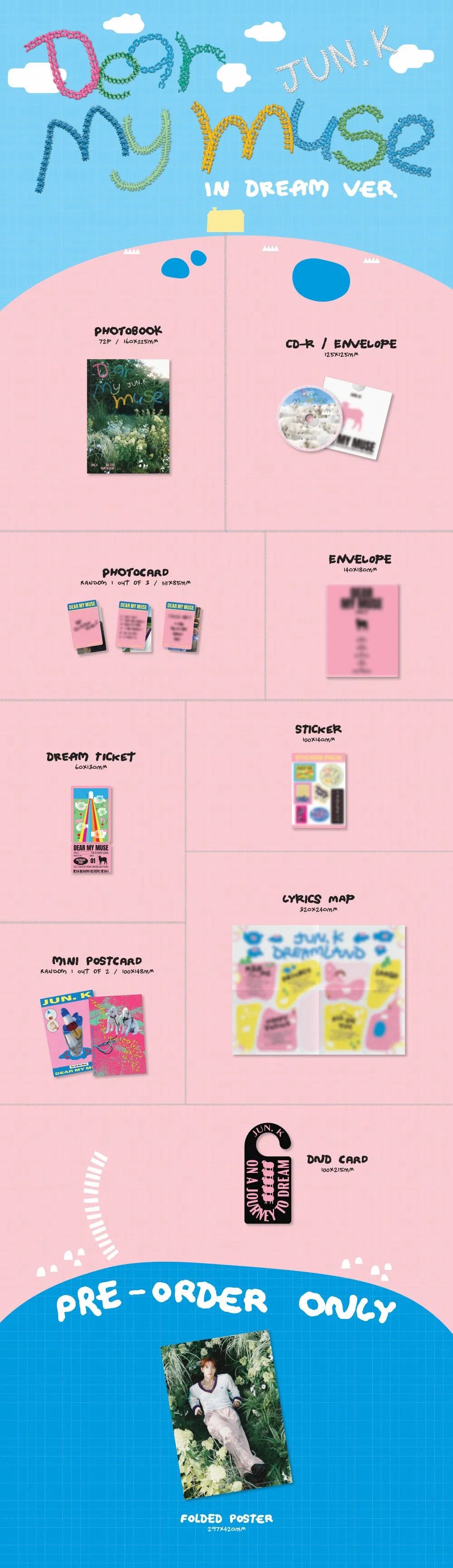 JUN.K 4th Mini Album Dear my muse