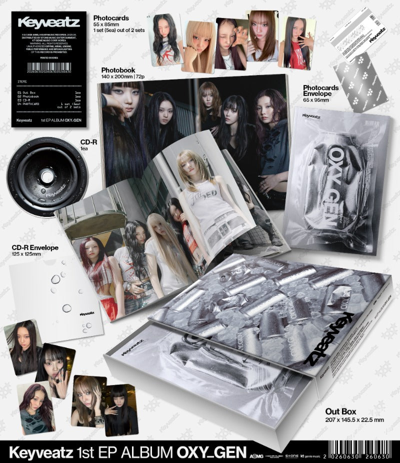 Keyveatz 1st EP OXY_GEN