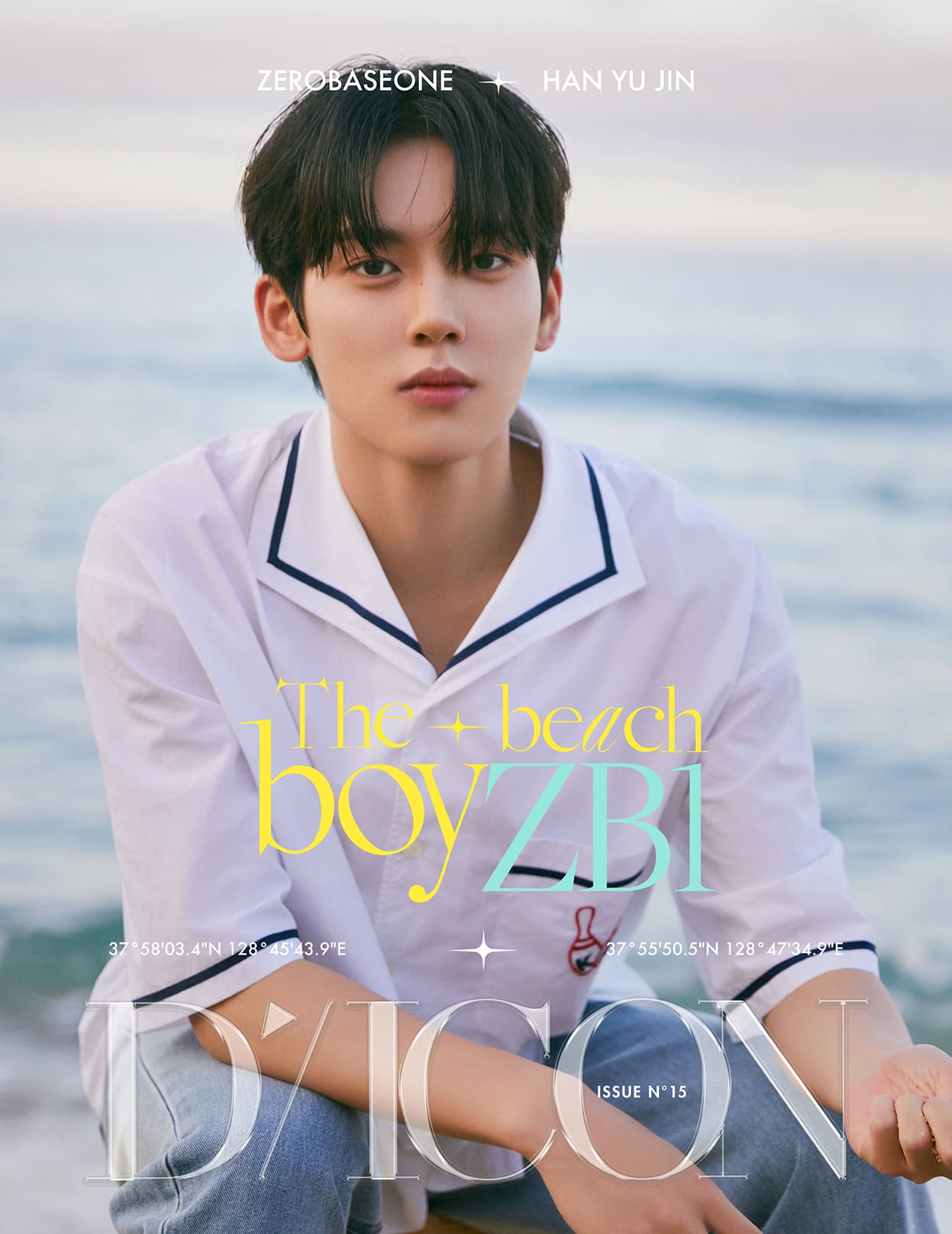 DICON VOLUME N°15 ZEROBASEONE : The Beach BoyZB1 Member Version – Dicon (Han Yu Jin / / ) | HobiEgo