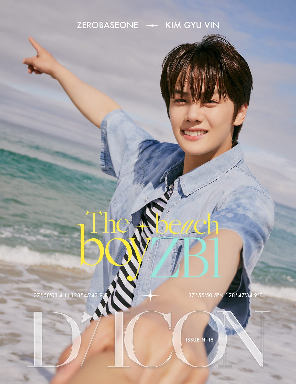DICON VOLUME N°15 ZEROBASEONE : The Beach BoyZB1 Member Version – Dicon (Kim Gyu Vin / / ) | HobiEgo