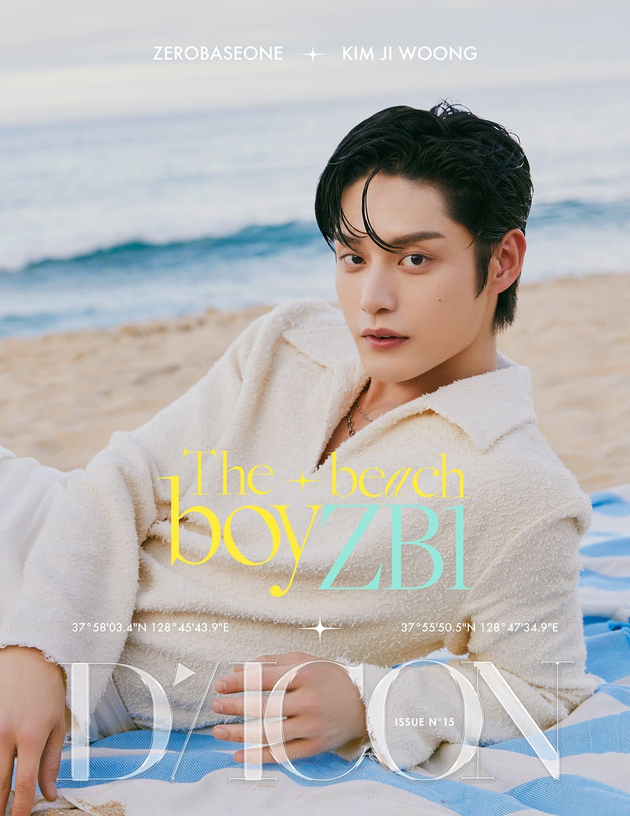 DICON VOLUME N°15 ZEROBASEONE : The Beach BoyZB1 Member Version – Dicon (Kim Ji Woong / / ) | HobiEgo