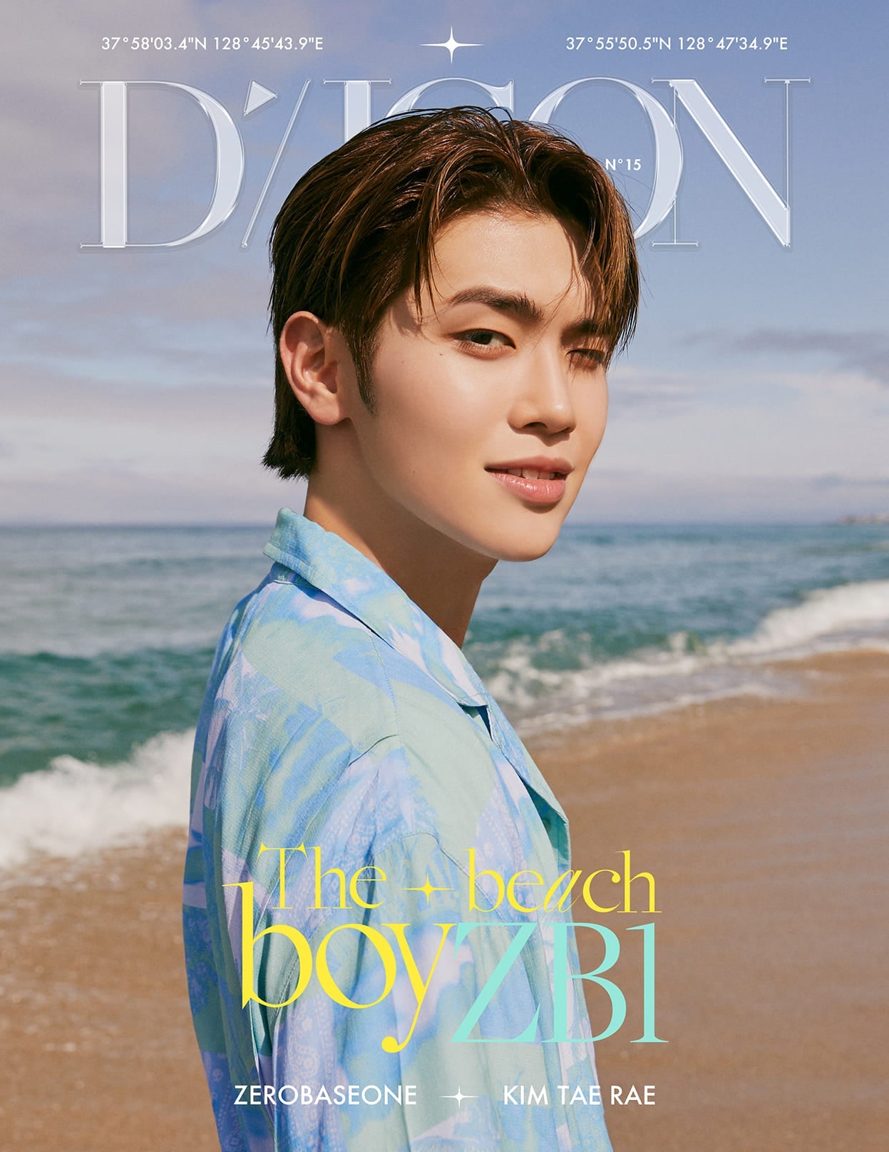 DICON VOLUME N°15 ZEROBASEONE : The Beach BoyZB1 Member Version – Dicon (Kim Tae Rae / / ) | HobiEgo