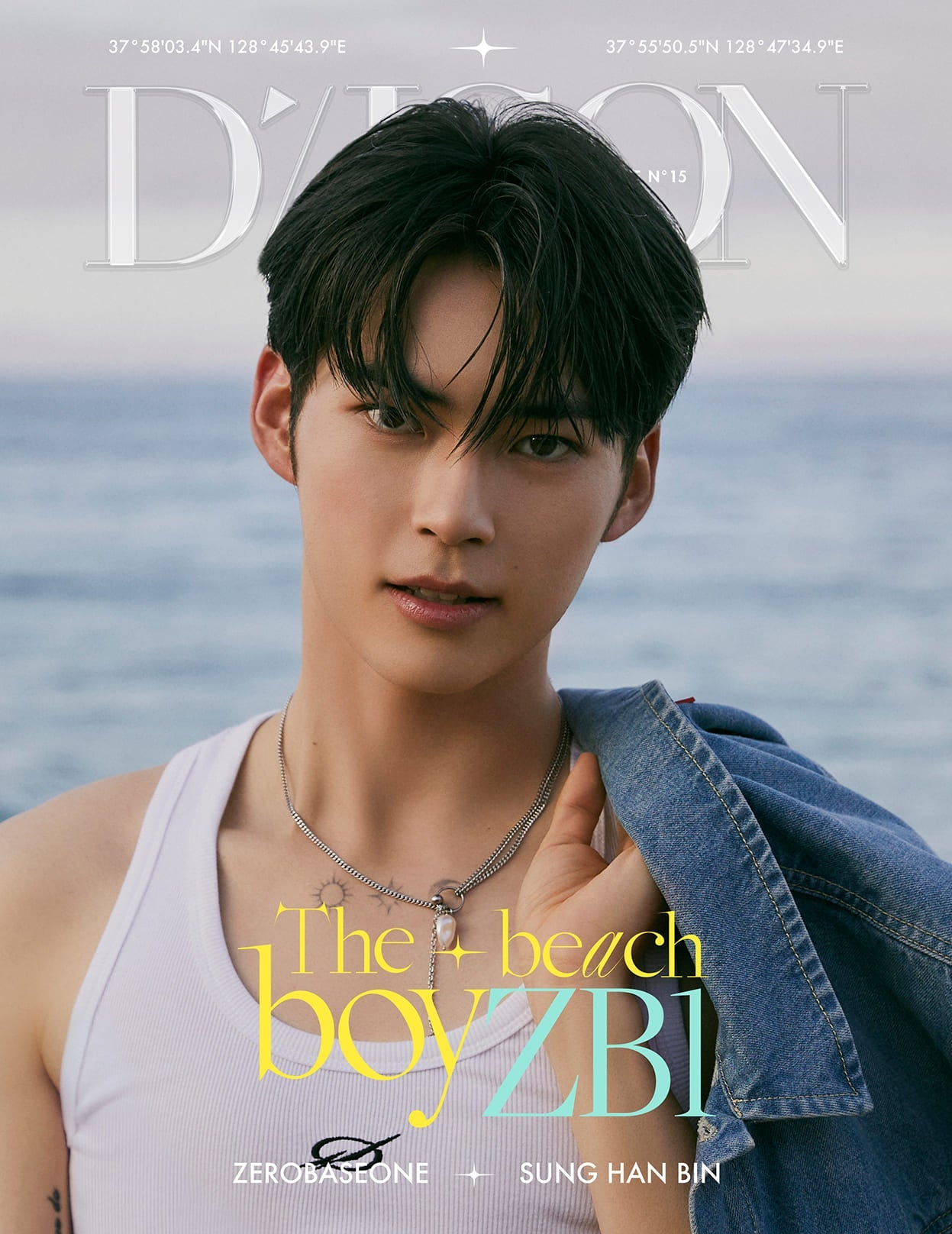 DICON VOLUME N°15 ZEROBASEONE : The Beach BoyZB1 Member Version – Dicon (Sung Han Bin / / ) | HobiEgo