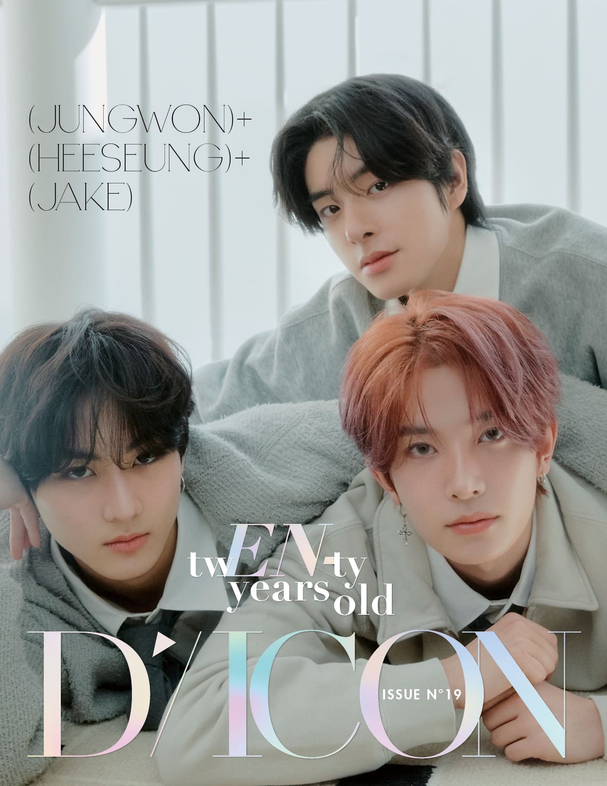 DICON VOLUME N°19 ENHYPEN : tw(EN - )ty years old (Unit Version) – Dicon (Jungwon - Heeseung - Jake / / ) | HobiEgo