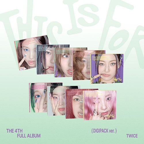 TWICE 4th Full Album THIS IS FOR (DIGIPACK Version)