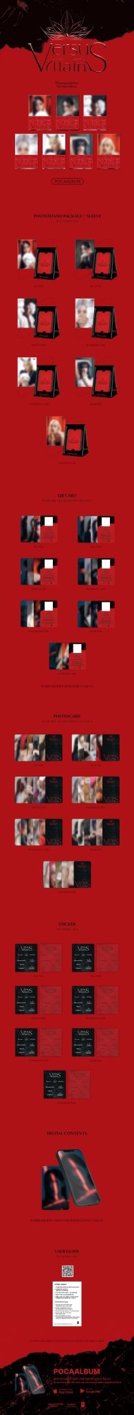 DREAMCATCHER 9th Mini Album VillainS (POCA Album) – album (JiU / / ) | HobiEgo