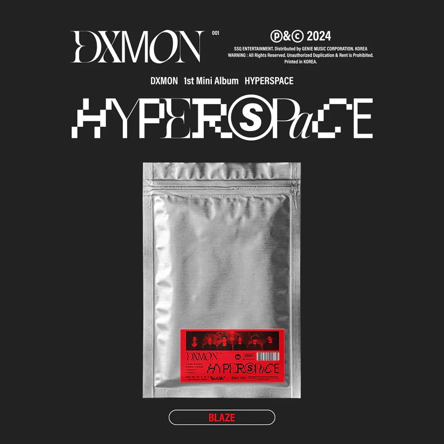 DXMON 1st Mini Album HYPERSPACE – album (BLAZE / / ) | HobiEgo
