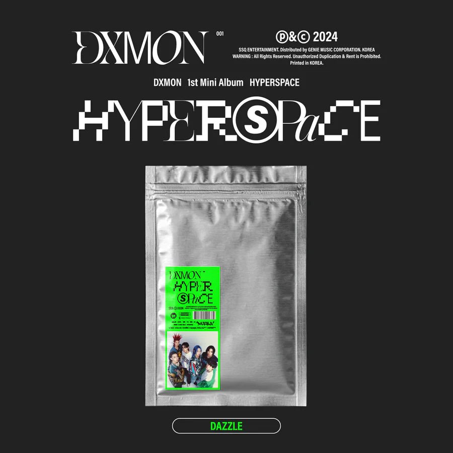 DXMON 1st Mini Album HYPERSPACE – album (DAZZLE / / ) | HobiEgo